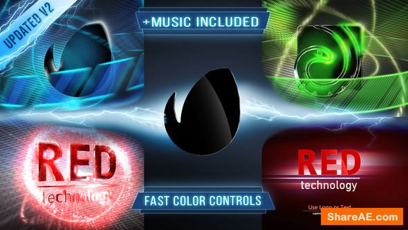 Videohive Magnetic Spin Technology Logo