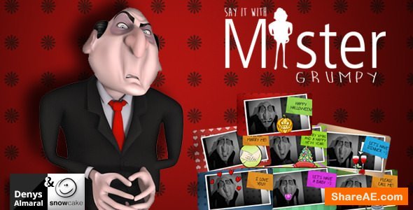Videohive Say It With Mister Grumpy