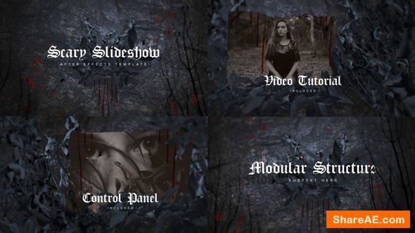 Videohive Scary Slideshow