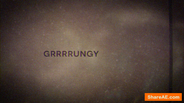 Videohive Grrrrungy