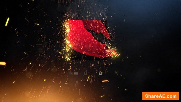 Videohive Fire Reveal 20117852