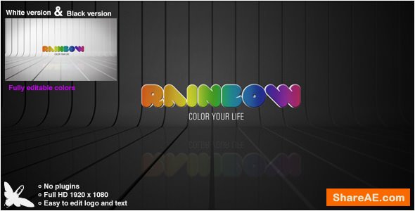 Videohive Rainbow Logo