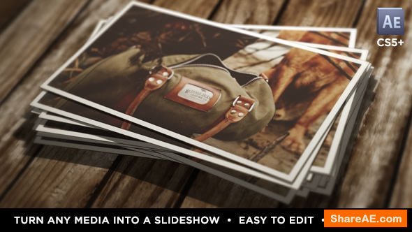 Videohive Instant Photo Stack