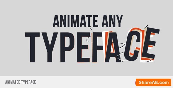 Videohive Animated Typeface 6659923