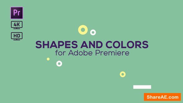 Videohive Shapes and Colors Broadcast Package | Essential Graphics | Mogrt