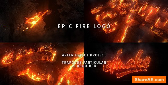 epic fire intro logo template after effects free download