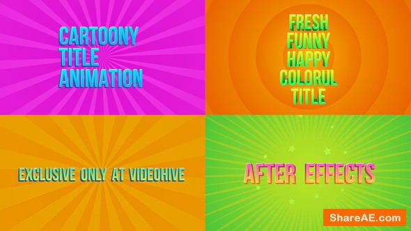Videohive Candy Titles