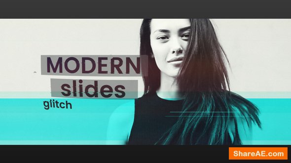 Videohive Modern Glitch Slide