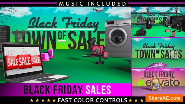 Videohive Black Friday Shopping Promotion