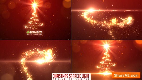 Videohive Christmas Sparkle Light