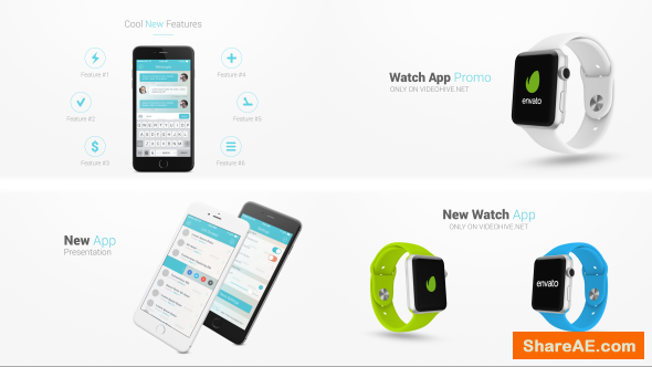 Videohive Iphone 6 and Apple Watch Presentation Kit