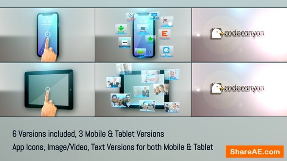 Videohive Mobile-Tablet Apps Promo