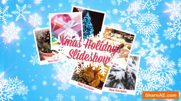 Videohive Xmas Holidays Slideshow