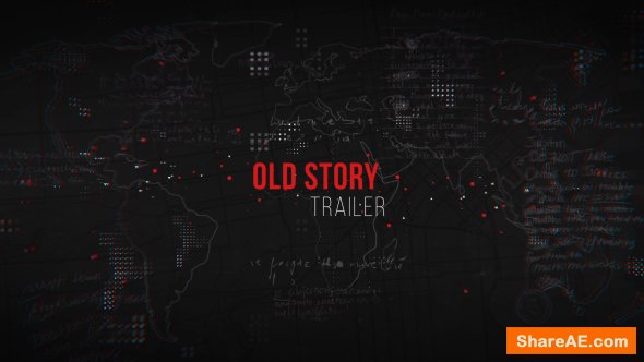Videohive Old Story Trailer
