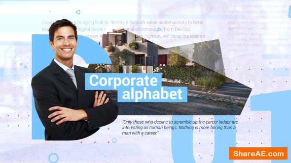 Videohive Corporate Alphabet Slideshow