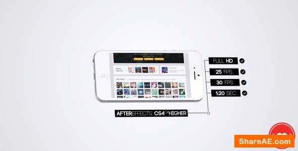 Videohive Smart Phone5 App Presentation