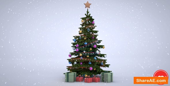 Videohive 3D Christmas Tree