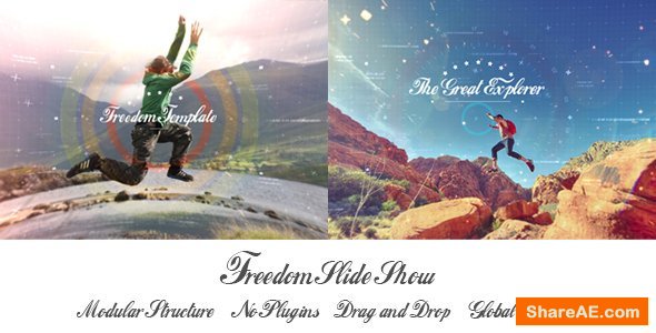 Videohive Parallax Freedom