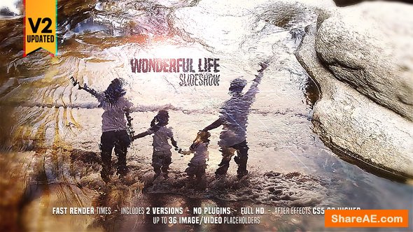 Videohive Wonderful Life Slideshow