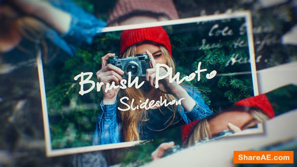 Videohive Photo Brush Slideshow