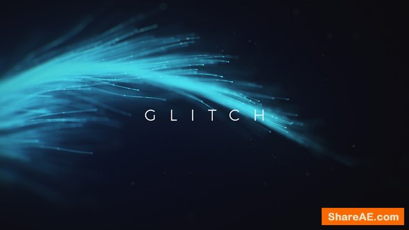 Videohive Glitch Words Logo Opener