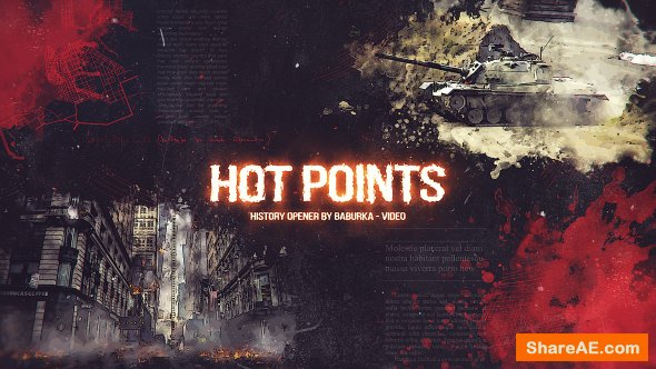 Videohive History Opener // Hot Points