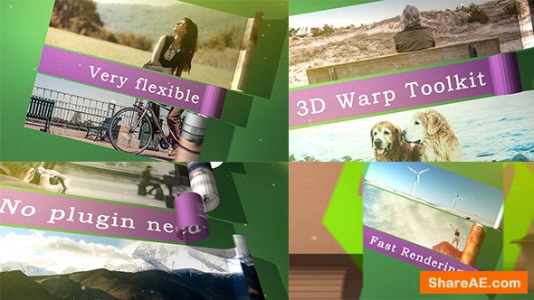 Videohive 3D Warp Toolkit
