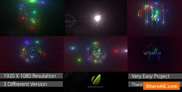 Videohive Light Particle Logo