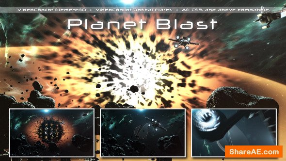 Videohive Planet Blast