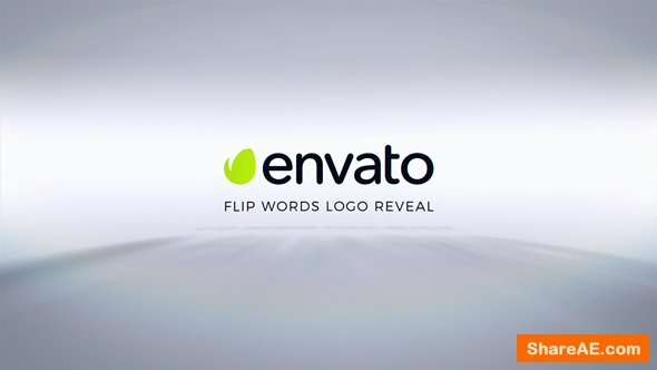 Videohive Flip Words Logo Reveal