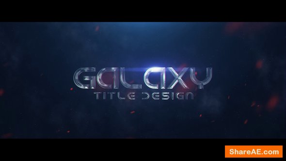 Videohive Galaxy Title Design