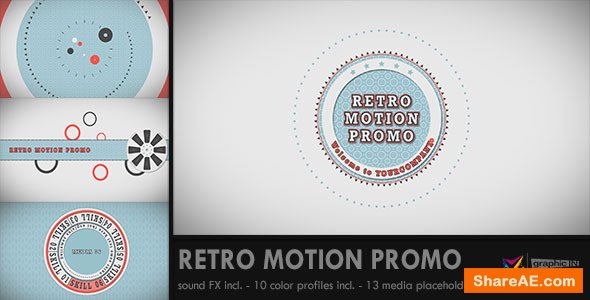 Videohive Retro Motion Promo