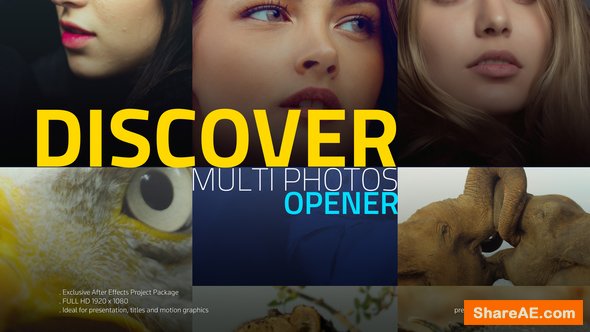 Videohive Discover Multi Photos Opener