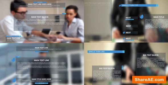 Videohive Clean Corporate Lower Thirds And Titles
