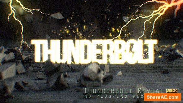 Videohive Thunderbolt Reveal
