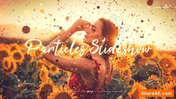 Videohive Particles Slideshow