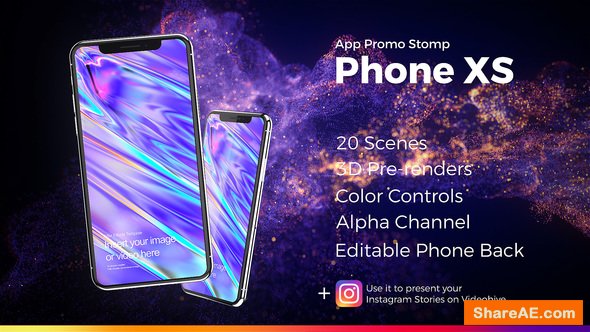 Videohive App Promo Stomp Phone XS