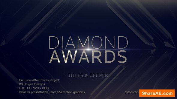 Videohive Diamond Awards Opener
