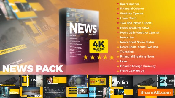 Videohive News Pack