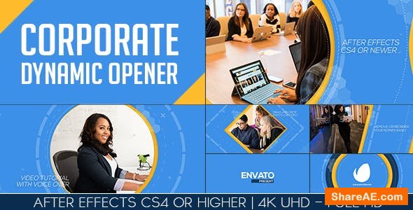 Videohive Corporate Dynamic Opener