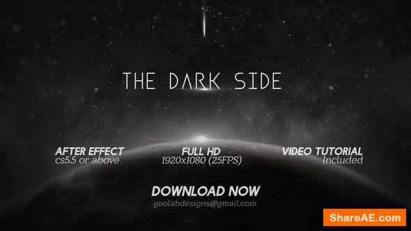Videohive The Dark Side Titles 23309381