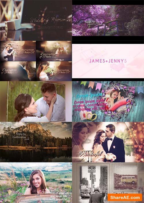 Wedding Love Story - After Effects Mega Bundle 2019 (Motion Array)