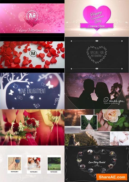 Wedding Love Story - After Effects Mega Bundle 2019 (Motion Array)