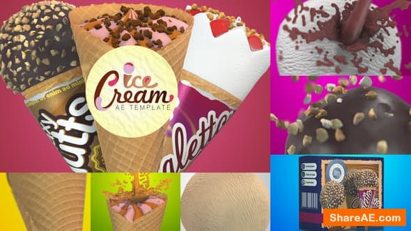 Videohive Ice Cream Commercial