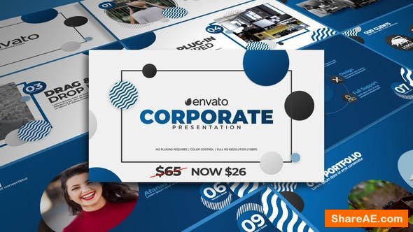 Videohive Simple Corporate Presentation 23405197