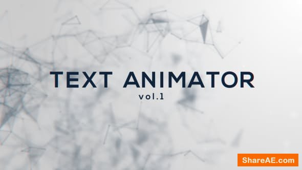 Videohive Text Animator vol.1
