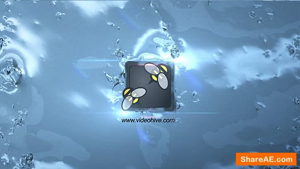 Videohive Water Splash Logo 11713332