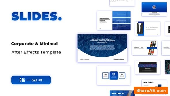 Videohive Slides. - Corporate Slides for After Effects
