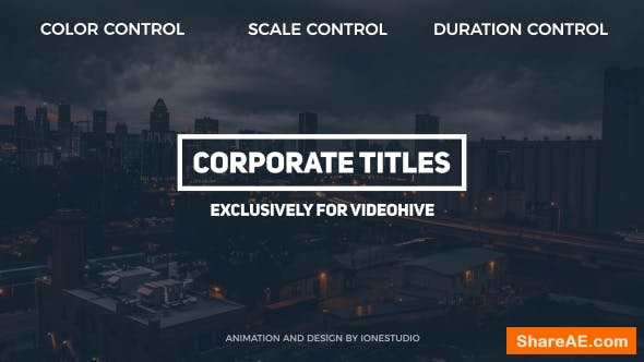 Videohive Corporate Titles 19379417