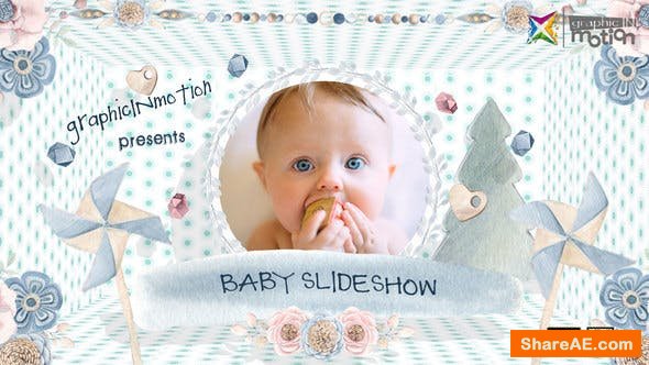 baby diary after effects template download